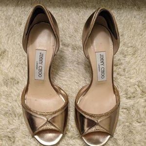 Jimmy Choo open toe pump size 36